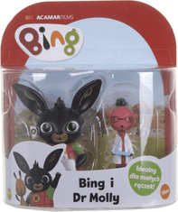 Bing és Doktor Molly figurákból álló készlet