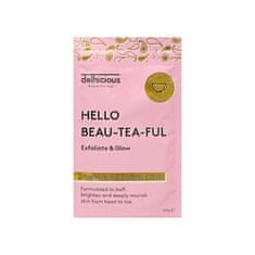 Delhicious Bőrradír Hello Beau-Tea-Ful Original (Black Tea Body Scrub) 100 g