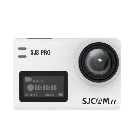 SJCAM SJ8 Pro 4K/60fps sportkamera fehér (SJCAM-SJ8 Pro-WHT)