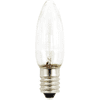 KONSTSMIDE LED-es univerzális karácsonyfa pótizzó, 3 db, 14-55V, 0,2W, E10, átlátszó, 5042-130 (5042-130)