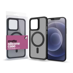 XPRO Matte MagSafe tok - Fekete - Iphone 15 Pro készülékhez (129280)