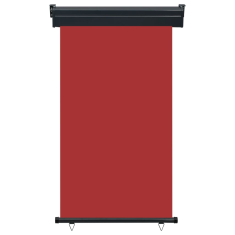 Vidaxl piros oldalsó terasznapellenző 100 x 250 cm (48415)
