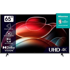 Hisense 65A6K televízió 165,1 cm (65") 4K Ultra HD Smart TV Wi-Fi Fekete (65A6K)