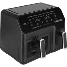 ECG AF 8300 Dual Fry Forrólevegős fritőz fekete (AF-8300)