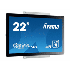 iiyama ProLite TF2215MC-B2 számítógép monitor 54,6 cm (21.5") 1920 x 1080 pixelek Full HD LED Érintőképernyő Többfelhasználós Fekete (TF2215MC-B2)