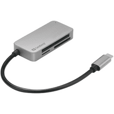 Sandberg 136-38 USB-C Multi Card Reader Pro kártyaolvasó (136-38)