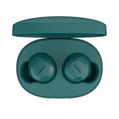 Belkin SoundForm Bolt Headset Vezeték nélküli Hallójárati Hívások/zene/sport/általános Bluetooth Zöldeskék (AUC009btTE)