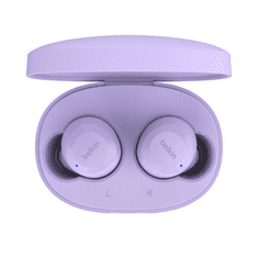 Belkin SoundForm Bolt Headset Vezeték nélküli Hallójárati Hívások/zene/sport/általános Bluetooth Levendula (AUC009btLV)