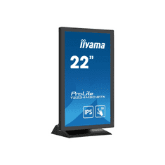 iiyama ProLite T2234MSC-B7X számítógép monitor 54,6 cm (21.5") 1920 x 1080 pixelek Full HD Érintőképernyő Fekete (T2234MSC-B7X)