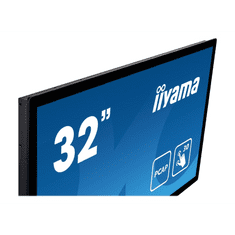 iiyama ProLite TF3215MC-B1AG számítógép monitor 81,3 cm (32") 1920 x 1080 pixelek Full HD LED Érintőképernyő Kioszk Fekete (TF3215MC-B1AG)