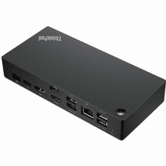 Lenovo ThinkPad Universal USB-C Smart Dock Vezetékes Thunderbolt 4 Fekete (40B20135EU)