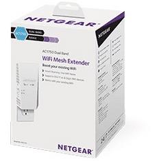 Netgear EX6250 Hálózati jelismétlő Fehér 10, 100, 1000 Mbit/s (EX6250-100PES)