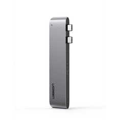 Ugreen 60560 dokkoló állomás és port replikátor Dokkolás USB 3.2 Gen 1 (3.1 Gen 1) Type-C Ezüst (UG60560)