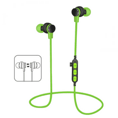 Platinet PM1061G fejhallgató és headset Vezeték nélküli Hallójárati Hívás/zene Bluetooth Zöld (PM1061G)