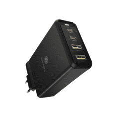 RaidSonic ICY BOX IB-PS104-PD Laptop, Okostelefon, Táblagép Fekete AC Gyorstöltés Beltéri (IB-PS104-PD)