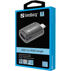 Sandberg 136-34 video digitalizáló adapter Fekete (136-34)