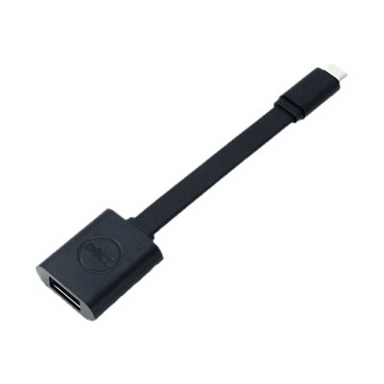 DELL 470-ABNE USB kábel 0,132 M USB 3.2 Gen 1 (3.1 Gen 1) USB C USB A Fekete (DBQBJBC054)