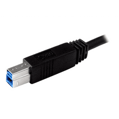 Startech StarTech.com USB31CB1M USB kábel 1 M USB 3.2 Gen 2 (3.1 Gen 2) USB C USB B Fekete (USB31CB1M)