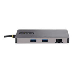 Startech StarTech.com 120B-USBC-MULTIPORT dokkoló állomás és port replikátor Vezetékes USB 3.2 Gen 1 (3.1 Gen 1) Type-C Szürke (120B-USBC-MULTIPORT)