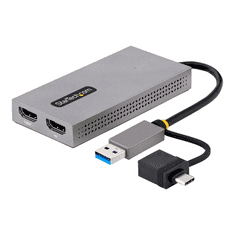 Startech StarTech.com 107B-USB-HDMI video digitalizáló adapter 3840 x 2160 pixelek Szürke (107B-USB-HDMI)