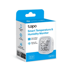 TPLINK Tapo T315 Beltéri Hőmérséklet és páratartalom érzékelő Szabadon álló Vezeték nélküli (Tapo T315)