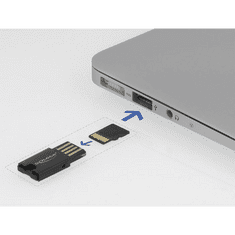 DELOCK USB 2.0 Micro SD kártyaolvasó (91603) (delock91603)
