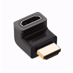 Ugreen 20110 video átalakító kábel HDMI Fekete, Arany (UG20110)