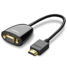 Ugreen 40253 video átalakító kábel 0,25 M HDMI A-típus (Standard) VGA (D-Sub) Fekete (UG40253)