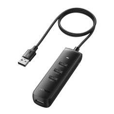 Ugreen 10915 hálózati csatlakozó USB 3.2 Gen 1 (3.1 Gen 1) Type-A 5000 Mbit/s Fekete (UG10915)