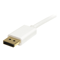 Startech StarTech.com MDP2DPMM3MW DisplayPort kábel 3 M mini DisplayPort Fehér (MDP2DPMM3MW)