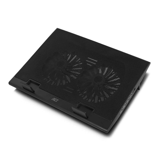 ACT AC8105 laptop hűtőpad 43,9 cm (17.3") 2500 RPM Fekete (AC8105)