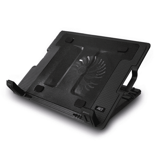 ACT AC8110 laptop hűtőpad 43,9 cm (17.3") 1000 RPM Fekete (AC8110)