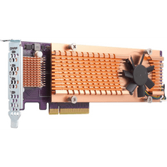 QNAP QM2-4P-384 csatlakozókártya/illesztő Belső PCIe (QM2-4P-384)