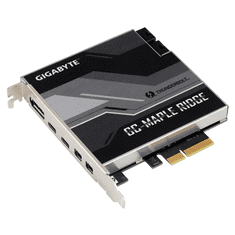 GIGABYTE GC-MAPLE RIDGE csatlakozókártya/illesztő Belső DisplayPort, Mini DisplayPort, Thunderbolt 4, USB 3.2 Gen 2 (3.1 Gen 2) (GC-MAPLE RIDGE)