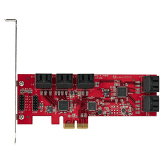Startech StarTech.com 10P6G-PCIE-SATA-CARD csatlakozókártya/illesztő Belső (10P6G-PCIE-SATA-CARD)