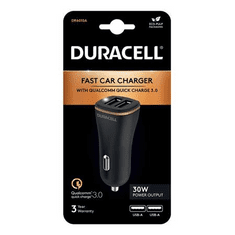 Duracell DR6010A mobiltelefon töltő Fekete (DR6010A)