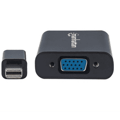 Manhattan 151504 video átalakító kábel Mini DisplayPort VGA (D-Sub) Fekete (MA151504)