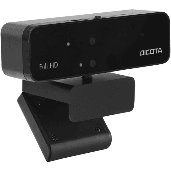 DICOTA Pro Full HD webkamera fekete (D31892) (D31892)
