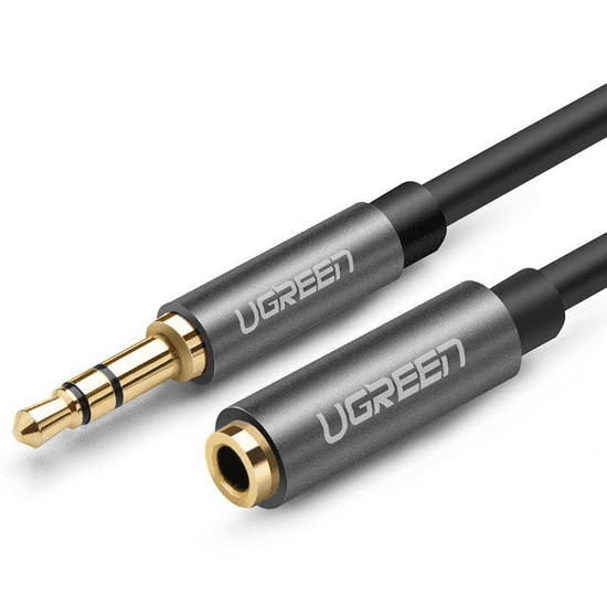 Ugreen 10595 audio kábel 3 M 3.5mm Fekete (UG10595)