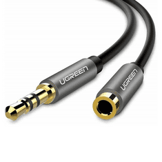Ugreen 10592 audio kábel 1 M 3.5mm Fekete (UG10592)