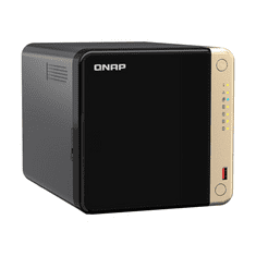 QNAP TS-464-4G tárolószerver NAS Tower Ethernet/LAN csatlakozás Fekete (TS-464-4G)