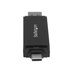 Startech StarTech.com SDMSDRWU3AC kártyaolvasó USB 3.2 Gen 1 (3.1 Gen 1) Type-A/Type-C Fekete (SDMSDRWU3AC)
