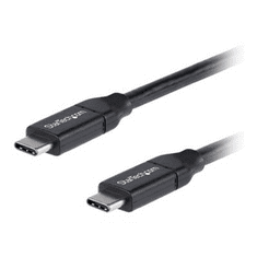 Startech StarTech.com USB2C5C1M USB kábel 1 M USB 2.0 USB C Fekete (USB2C5C1M)