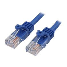 Startech StarTech.com 45PAT2MBL hálózati kábel Kék 2 M Cat5e U/UTP (UTP) (45PAT2MBL)