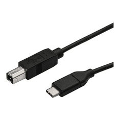 Startech StarTech.com USB2CB3M USB kábel 3 M USB 2.0 USB C USB B Fekete (USB2CB3M)