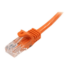 Startech StarTech.com 45PAT2MOR hálózati kábel Narancssárga 2 M Cat5e U/UTP (UTP) (45PAT2MOR)