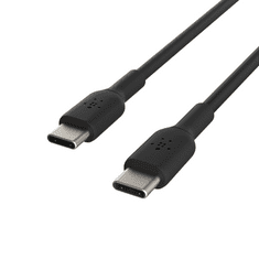 Belkin CAB003BT1MBK USB kábel 1 M USB C Fekete (CAB003bt1MBK)