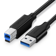 Ugreen 10372 USB kábel 2 M USB 3.2 Gen 1 (3.1 Gen 1) USB A USB B Fekete (UG10372)