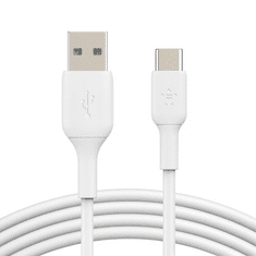 Belkin BoostCharge USB kábel 1 M USB A USB C Fehér (CAB001bt1MWH)