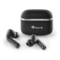 NGS ARTICA CROWN Fejhallgató Vezeték nélküli Hallójárati Hívás/zene Bluetooth Fekete (Artica Crown TWS fekete)